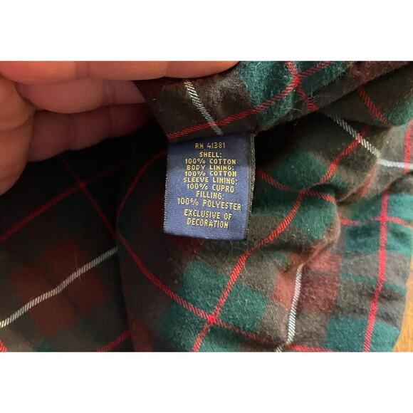 Polo Ralph Lauren Jacket‎ Harrington Bomber Flannel Lined Mens XXL - Picture 4 of 7